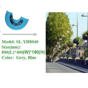 Soporte SL-YH8040-A para Macetas Modulares de Plástico, Soporte para Postes de Lámparas, Soporte Apilable para Macetas - Product Image 4