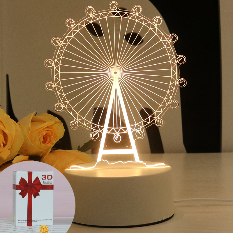 white Ferris wheel