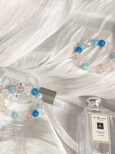 【Paradis coloré】DejaVu Sens du design Aquamarine CP Fresh Healing Summer Bracelet - Product Image 3