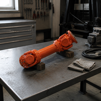 SWC-BH Cardan, joint universel, coupleur, fourche intégrée 40Cr, alésage 20 mm pour machines agricoles
