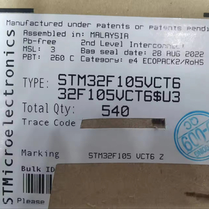 STM32F105 Chip IC Nuevo y Original LQFP100 32F105VCT6 STM32F105VCT6 - Product Image 4