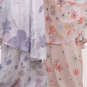2024 Customized Printed Prayerset Muslim Telekung <strong>Prayer</strong> Satin Silk Hijab Exclusive <strong>Prayer</strong> Garment Jilbab <strong>Clothes</strong> - Product Image 5