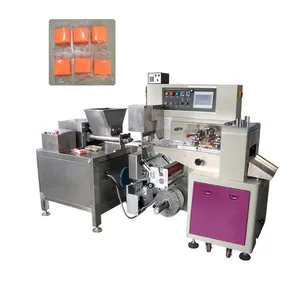 Play Dough Filling Cup And Crystal Colored Sealing Plasticine Capping Automatic Fondant Extruding Clay Packing Machine