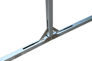 Écran de <span class=keywords><strong>projection</strong></span> de <span class=keywords><strong>grande</strong></span> <span class=keywords><strong>taille</strong></span> 4x3 mètres, pliable rapidement, cadre en alliage d'aluminium blanc mat, pour extérieur - Product Image 4