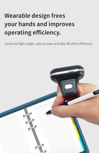 <span class=keywords><strong>Lector</strong></span> <span class=keywords><strong>de</strong></span> código <span class=keywords><strong>de</strong></span> barras 1D 2D Portátil con Bluetooth, miniescáner <span class=keywords><strong>de</strong></span> tamaño <span class=keywords><strong>de</strong></span> bolsillo, anillo, inalámbrico, portátil, para <span class=keywords><strong>libros</strong></span>, almacén, inventario, Express - Product Image 4