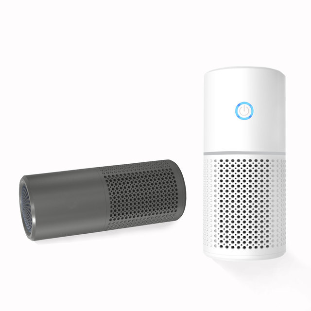 Small Portable Aircap Car Ionizer Air Purifier with Aromatherapy Electrostatic Technology Eliminates Odor for Household Use