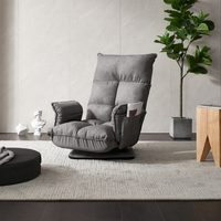 Fauteuil inclinable de relaxation commercial pour hôtels, villas et gîtes, commande en gros, direct usine, élégant, réglable, pliable et pivotant