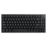Clavier mécanique Ajazz AK820 3 modes, 75 %, à échange à chaud, avec joint, RGB, bouton métallique, sans fil, pour jeux, ordinateur de bureau et portable