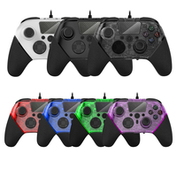 Controlador de Juego GPD OEM con Cable Ergonómico y Vibración para PS4 Slim/Android/PC/Steam/TVBOX con Programación Trasera