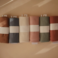 Couverture en coton biologique pour bébé en gros, couverture en tricot thermique pour enfants, couverture pour nouveau-né, sac de couchage