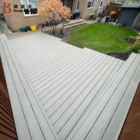 Parquet en bois de haute qualité Planche en bois composite Terrasse en bois composite Decking composite WPC