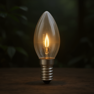 Lampadina a incandescenza Belloba 15W 230V E14 a forma di candela - Product Image 3