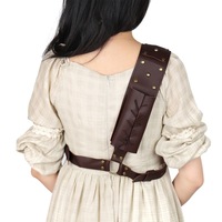 Étui de ceinture en similicuir pour épée, fourreau, katana, rapier, support de ceinture dorsal, accessoire de costume médiéval