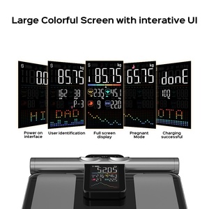 Báscula Digital Inteligente de Bioimpedancia para Medir Grasa Corporal y IMC, Pantalla de Vidrio Templado, Capacidad de 180 kg, Medición Precisa del Peso, Funciona con Batería - Product Image 3