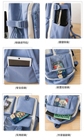 2025 nouveau YCH trois pièces ensemble école primaire étudiants sac à dos enfants repas sac porte-crayon sacs d'école sac à dos ensemble