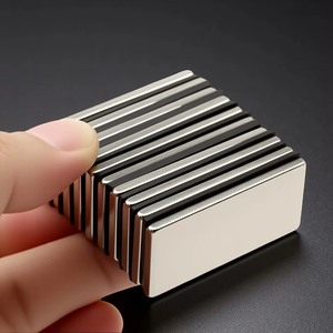 Imán súper fuerte N52 de 20x10x3mm, imán de neodimio NdFeB magnético en bloque N35, imanes potentes para refrigerador - Product Image 1