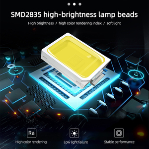 MELINZ Đèn Trần Thương Mại Âm Tường 3W 6W 9W 12W 15W 18W Đèn LED Dạng Tấm Hình Tròn Mỏng Không Khung - Product Image 4