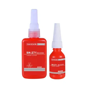 SANVO用于多用途快速固化高强度耐高温螺纹锁定厌氧胶塑料pe瓶胶
