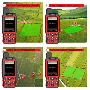휴대용 토지 측량 기기, 야외 측량용 고정밀 <span class=keywords><strong>GPS</strong></span> 장치, 4개 위성 네트워크 지원 - Product Image 2