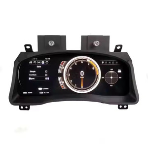 12.3 "LCD cụm kỹ thuật số công cụ ảo bảng điều chỉnh đồng hồ tốc độ Bảng điều khiển km cho Toyota Land Cruiser Prado 2004-2009 - Product Image 3