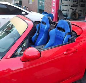 Siège sport de remplacement en tissu rouge <span class=keywords><strong>Recaro</strong></span> SR4 pour Acura RSX <span class=keywords><strong>Base</strong></span> & Type-S - Product Image 1
