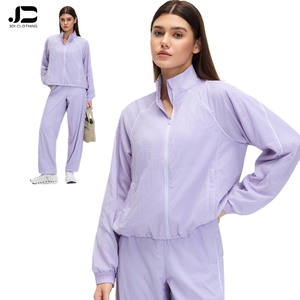 Veste à manches longues coupe-vent pour femme, veste courte décontractée ample, haut de sport pour le cyclisme en plein air, coupe-vent pour femmes, manteau décontracté - Product Image 1