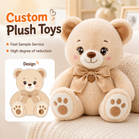 Fabricant de jouets en peluche, ours en peluche personnalisés, design personnalisé, jouets en peluche doux et mignons pour enfants