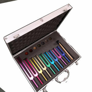 ชุดส้อมเสียงโซลเฟจิโอศักดิ์สิทธิ์สำหรับการบำบัดด้วยเสียง การบำบัดด้วยการสั่นสะเทือน และการบำบัดด้วยดนตรีสำหรับโยคะ - Product Image 3