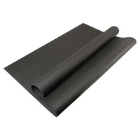 Tapis d'exercice antidérapant ZENJOY, tapis de vélo pour sols en bois dur et tapis, tapis de protection pour banc de fitness et équipement de gym, en caoutchouc
