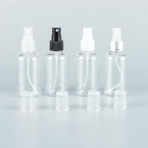 Premium Large Capacity Round Shoulder Transparent PET Cosmetic Spray Bottle Refillable Container Fine Mist Nozzle for Skincare - Product Image 3