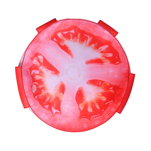 Disfraz de tomate Manyusha para adultos, unisex, disfraz de rodaja de verdura para juegos de rol, disfraz de Halloween para escenario - Product Image 1