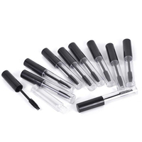 Heap-tubos vacíos de plástico para rímel, envases cosméticos de muestra pequeña de 1ml 2ml 3ml 10ml