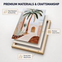 Bord de mer paysage HD photos toile peinture plage paysage marin palmier affiches imprime abstrait mur Art pour salon décor