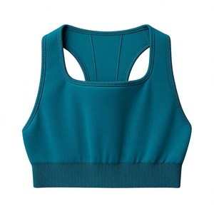 Top Deportivo Corto para Mujer, Sin Costuras, Elástico, Transpirable, para Yoga, Ejercicio, Gimnasio, Running, Entrenamiento, Ropa Deportiva Premium Cómoda - Product Image 6