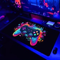 Cool Gamer Gamepad Élégant Tapis De Souris Xxl PC Gaming Tapis De Souris Gamer Tapis Teclado Pad Tapis Ordinateur Portable Bureau Tapis 900X400