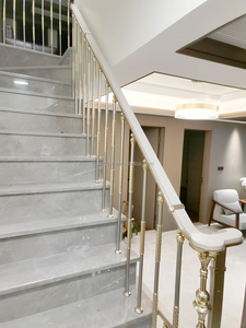 Lan can Sản phẩm mới, lan can, lan can cầu thang kim loại, Thiết kế cột lan can andhandrail - Product Image 5