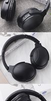 Casque sans fil BT universel 3,5 mm noir, son stéréo, casque de jeu pour ordinateur, pour l'école