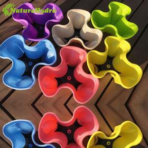 Maceta vertical apilable para jardín de fresas, <span class=keywords><strong>macetas</strong></span> apiladas - Product Image 5