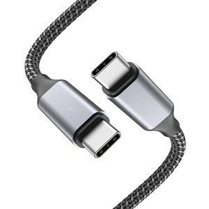 Черный Тип C к Usb длинный кабель 240 Вт Быстрая зарядка 20 Гбит/с передача данных высокого разрешения для ноутбука/док-станции/компьютера - Product Image 2