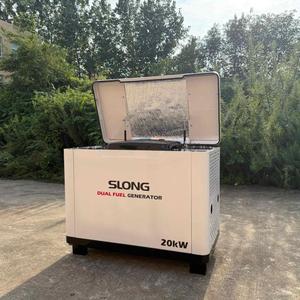 เครื่องกำเนิดไฟฟ้าสำรองสำหรับบ้าน SLONG SL-JK20 20kW ใช้ได้ทั้งแก๊สธรรมชาติและเชื้อเพลิงอื่นๆ สตาร์ทด้วยระบบไฟฟ้า สำหรับใช้ในกรณีฉุกเฉิน - Product Image 3