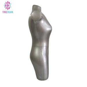 หุ่นโชว์เสื้อผ้าผู้หญิงครึ่งตัวแบบเป่าลม PVC ขายส่ง - Product Image 6
