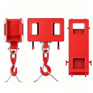 Palans de levage manuels avec crochet pivotant 4400 lb, longueur de fourche 1200 mm, pour la construction en intérieur et l'entrepôt - Product Image 3