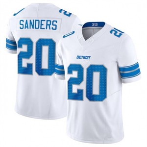 Uniforme de Fútbol Americano de Segunda Generación de los Detroit Lions de la NFL, Diseño de Impresión por Transferencia de Calor, Servicio OEM, 100% Poliéster, Unisex - Product Image 2