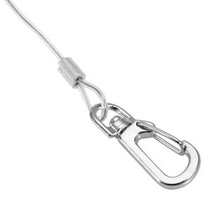 حبل إطلاق الببغاء حلقة القدم سلسلة القدم المضادة للفصل إبزيم القدم سبيكة حبل مرن لوازم الطيور - Product Image 3