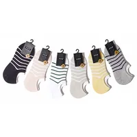 Chaussettes courtes de sport pour hommes, personnalisées, invisibles, douces, à la mode