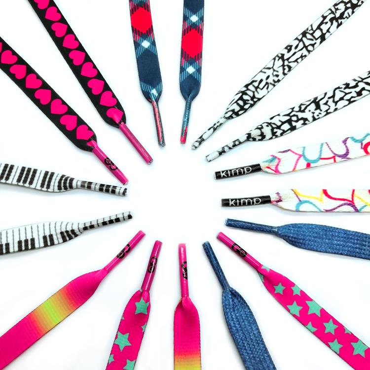 5 /16″ Flat Shoelaces for Sneakers & Athletic Shoes - Image 6