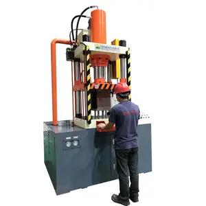 Máquina de dibujo profundo de Teel, prensa hidráulica multifuncional de bandeja de aluminio, 150 toneladas
