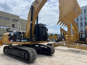 Excavadora de orugas largas CAT 336D2L usada original Caterpillar 336D2L con cucharón estándar, excavadora de servicio pesado para construcción y canteras - Product Image 4
