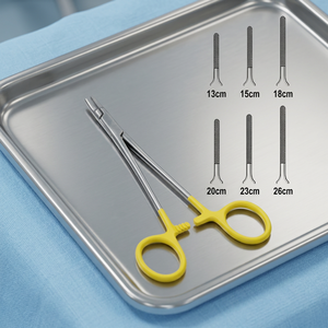 ที่จับเข็ม Ryder-vascular พร้อมหัวเข็ม TC Inserts |   ชุดเครื่องมือผ่าตัดสเตนเลสสตีลพรีเมียมแบบแมนนวล - Product Image 2