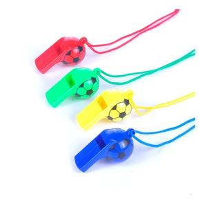 Di alta qualità di colore di plastica di calcio forma di calcio giocattoli fischietto per il regalo promozionale - Product Image 4